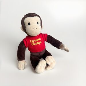 Vintage Curious George 11" Stuffed Plush Toy by GUND